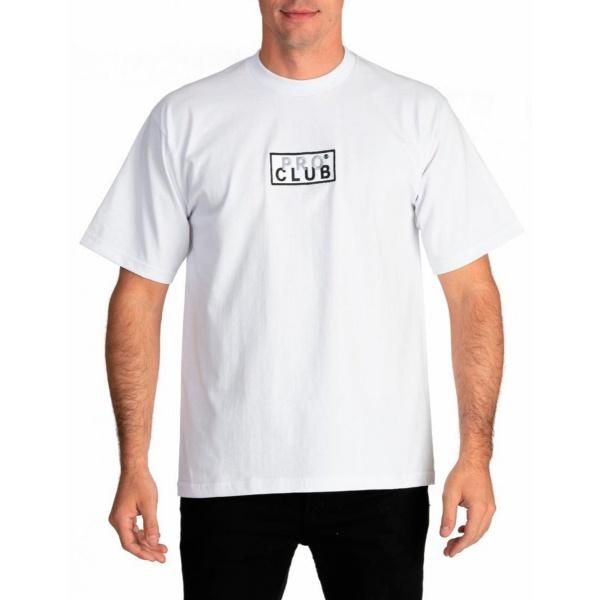 Pro Club Logo Box T Shirt White Pro camp