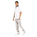 VELOUR TRACK PANT Silver