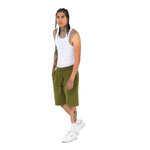 Pro Club Men's Heavyweight French Terry Short Olive