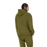 Pro Club Men's Heavyweight French Terry Hooded Pullover Sweatshirt Olive