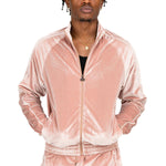 Pro Club VELOUR TRACK JACKET Pink