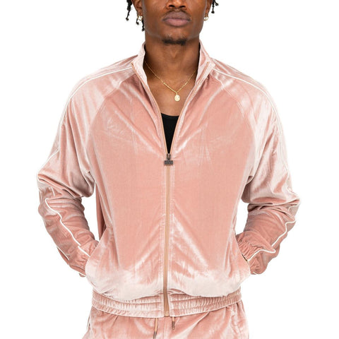Pro Club VELOUR TRACK JACKET Pink