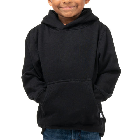 Pro Club Youth Fleece Pullover Hoodie Black