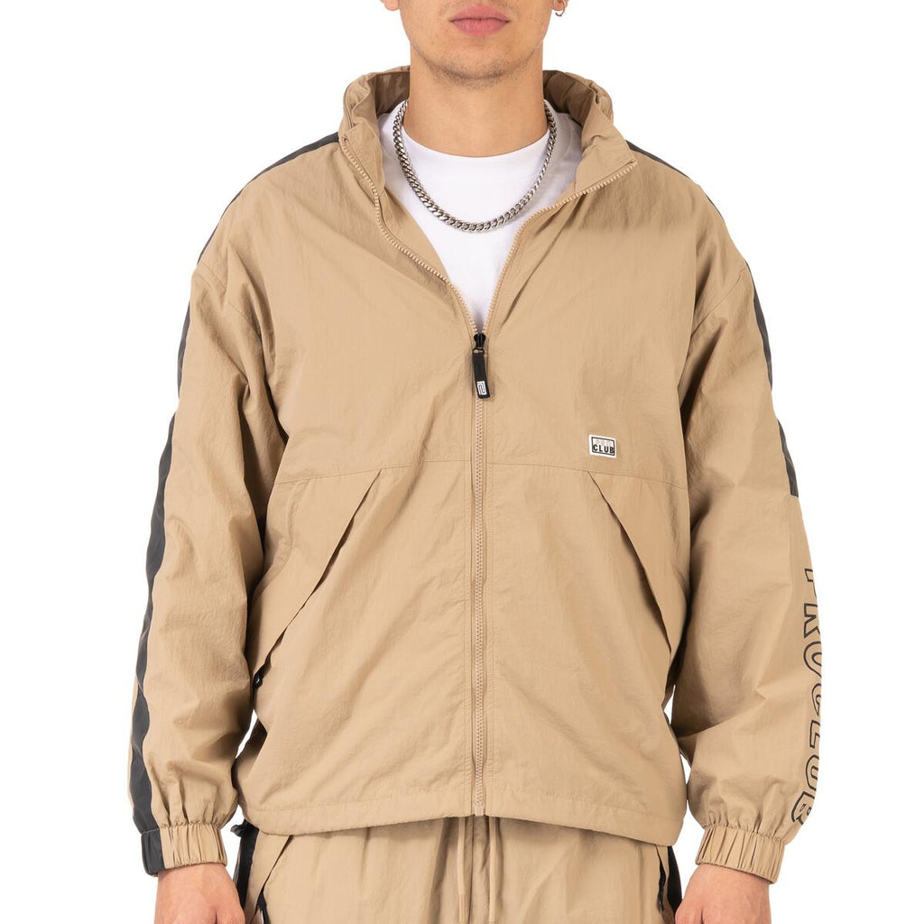 Pro Club Full Court Windbreaker Jacket KHAKI – Pro camp