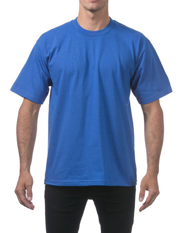 Pro Club Heavy Weight  Short Sleeve Tee Shirts Royal Blue
